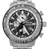 Citizen Promaster Geo Trekker Stainless Steel Grey Dial Eco-Drive BY3006-53H 200M Mens Pilot Watch