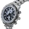 Citizen Promaster Geo Trekker Stainless Steel Grey Dial Eco-Drive BY3006-53H 200M Mens Pilot Watch