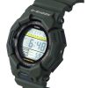 Casio G-Shock Digital Bio-Based Green Resin Strap Black Dial Quartz GD-010-3 200M Men's Watch