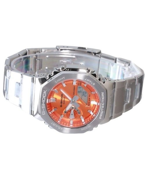 Casio G-Shock G-Steel Analog Digital Orange Dial Quartz GM-2110D-4A 200M Men's Watch