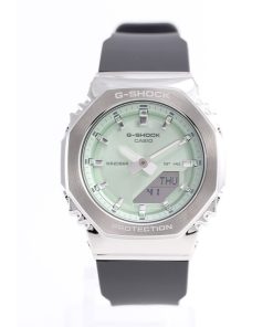 Casio G-Shock Analog Digital Bio-Based Resin Strap Light Green Dial Quartz GM-S2110-3A 200M Women's Watch