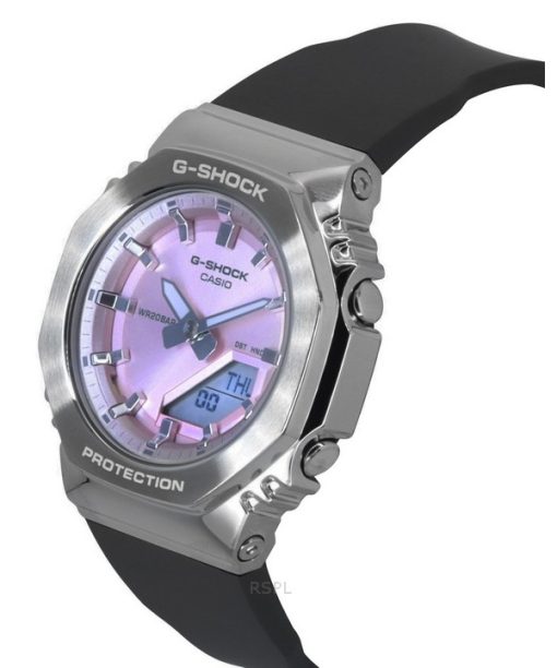 Casio G-Shock Analog Digital Bio-Based Resin Strap Pink Dial Quartz GM-S2110-4A 200M Women's Watch