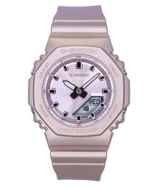 Casio G-Shock Analog Digital Bio-Based Resin Strap Pink Dial Quartz GMA-P2100ST-4A 200M Women's Watch