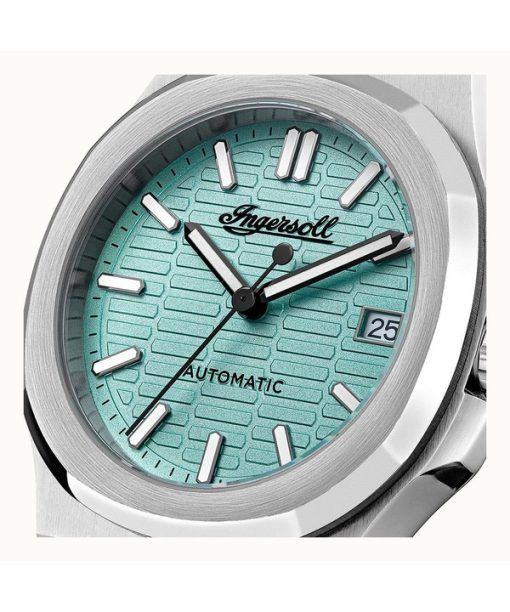 Ingersoll The Catalina Stainless Steel Turquoise Dial Automatic I14601 Men's Watch