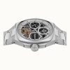 Ingersoll The Spirit Moon Phase Stainless Steel Silver Skeleton Dial Automatic I15802 Men's Watch