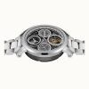 Ingersoll The Arc Moon Phase Stainless Steel Silver Skeleton Dial Automatic I16002 Men's Watch