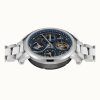 Ingersoll The Arc Moon Phase Stainless Steel Blue Skeleton Dial Automatic I16003 Men's Watch