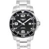 Longines HydroConquest Sunray Black With Super-LumiNov Dial Automatic Divers L3.781.4.56.6 300M Mens Watch