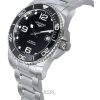 Longines HydroConquest Sunray Black With Super-LumiNov Dial Automatic Divers L3.781.4.56.6 300M Mens Watch