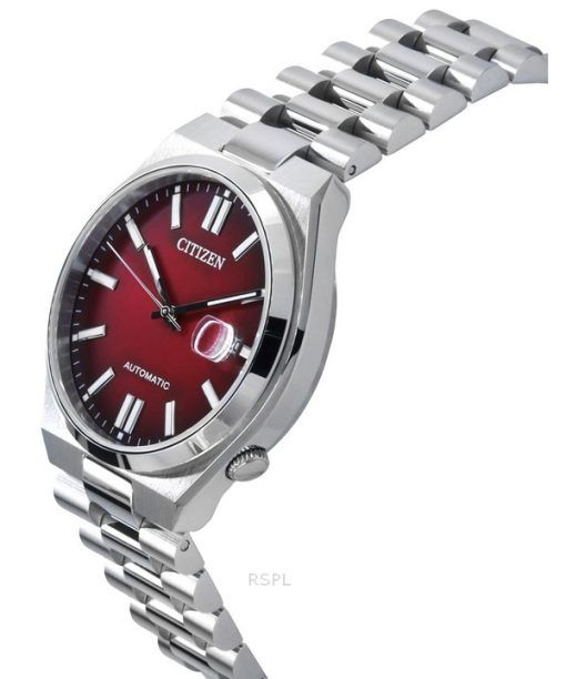 Citizen Tsuyosa Stainless Steel Burgundy Dial Automatic NJ0150-56W Men's Watch