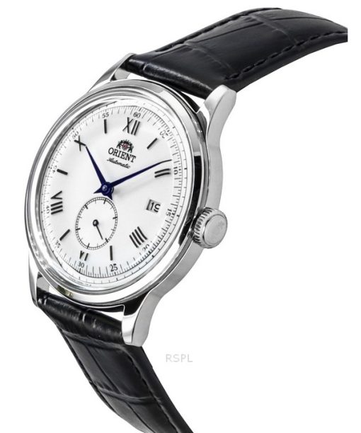 Orient Classic Bambino Version 2 Small Seconds Black Leather Strap Silver Dial Automatic RA-AP0104S Men's Watch