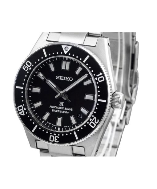 Seiko Prospex Stainless Steel Black Dial Automatic Diver's SPB453J1 300M Men's Watch