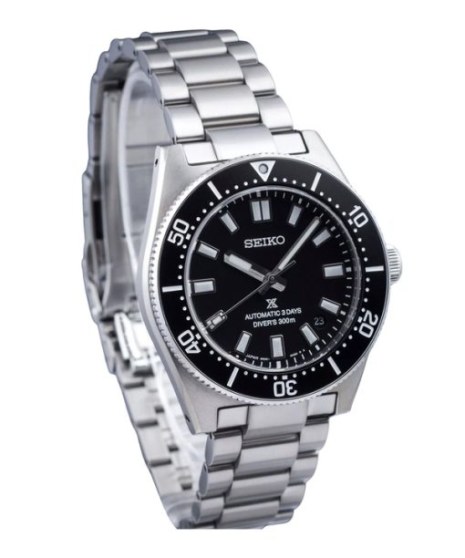 Seiko Prospex Stainless Steel Black Dial Automatic Diver's SPB453J1 300M Men's Watch