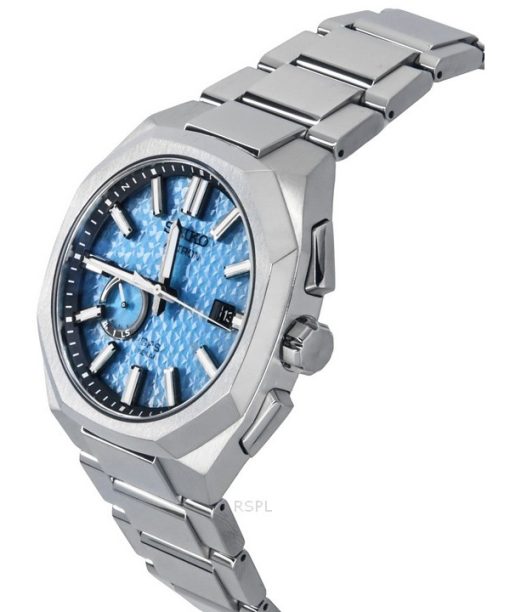 Seiko Astron Starfull Sky GPS Limited Edition Stainless Steel Blue Dial Solar SSJ027J1 100M Men's Watch