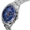 Victorinox FieldForce Classic Chronograph Stainless Steel Blue Dial Quartz 241901 100M Men's Watch