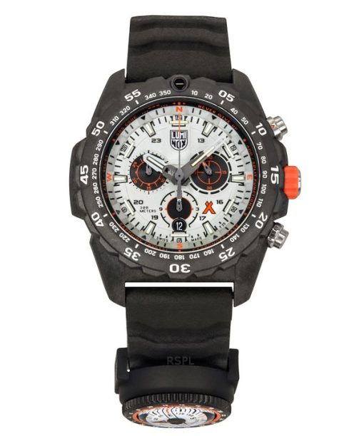 Luminox Bear Grylls Survival Master Rubber Strap Silver Dial Quartz Diver's XB.3748 300M Men's Watch