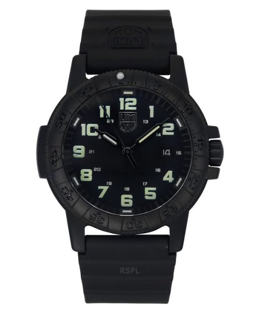 Luminox Leatherback Sea Turtle Giant PU Strap Black Dial Quartz XS.0330 100M Men's Watch