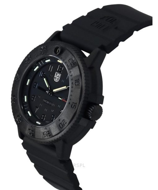 Luminox Original Navy Seal Rubber Strap Black Dial Quartz Diver's XS.3001.EVO.BO.S 200M Men's Watch