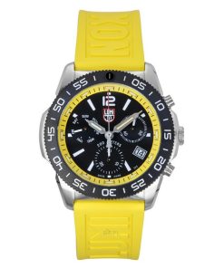 Luminox Pacific Diver Chronograph Rubber Strap Black Dial Quartz XS.3145.SET 200M Men's Watch