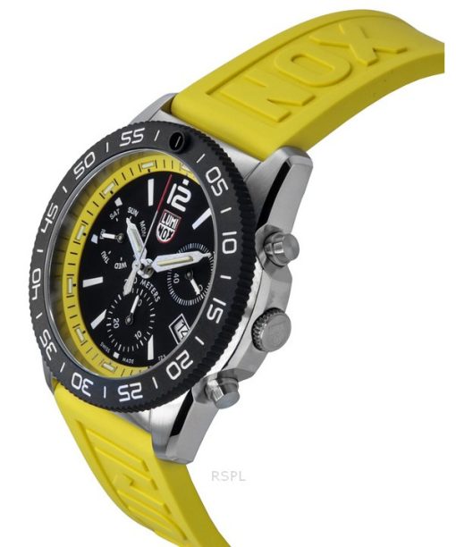 Luminox Pacific Diver Chronograph Rubber Strap Black Dial Quartz XS.3145.SET 200M Men's Watch