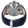 Zeppelin 100 Jahre Chronograph Leather Strap Blue Dial Quartz 86703 Men's Watch