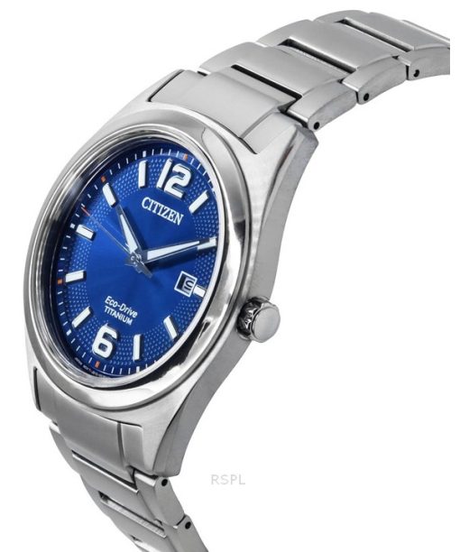 Citizen Super Titanium Blue Dial Eco-Drive AW1641-81L Men's Watch