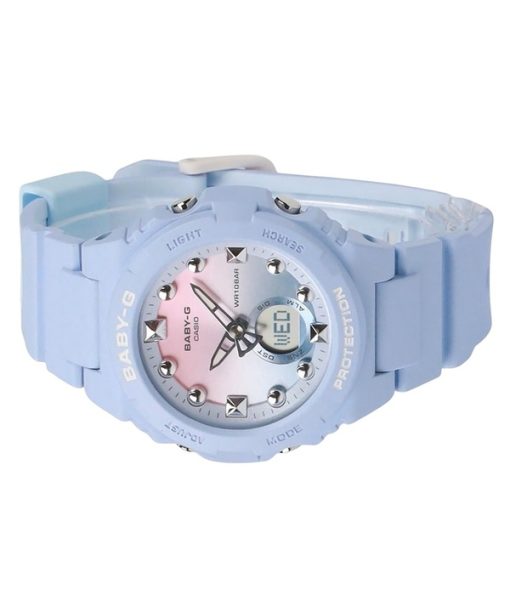 Casio Baby-G Analog Digital Resin Strap Multicolor Dial Quartz BGA-320-2A1 100M Women's Watch