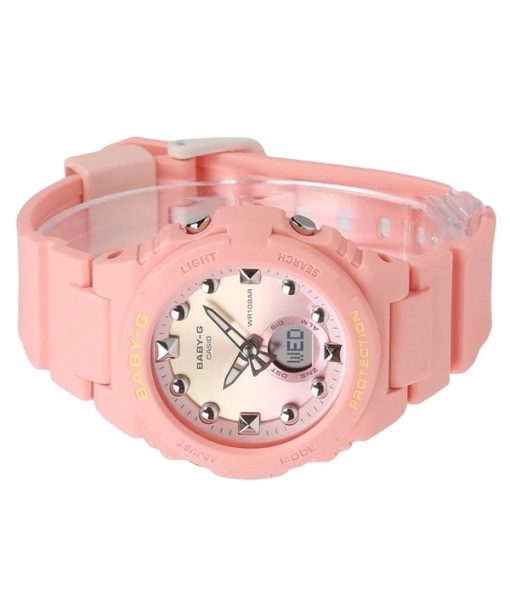 Casio Baby-G Analog Digital Resin Strap Pink Dial Quartz BGA-320-4A1 100M Women's Watch