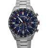 Citizen Radio Controlled Chronograph Super Titanium Blue Dial Eco-Drive CB5945-85L 100M Men's Watch