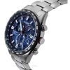 Citizen Radio Controlled Chronograph Super Titanium Blue Dial Eco-Drive CB5945-85L 100M Men's Watch