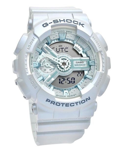 Casio G-Shock Analog Digital Bio-Based Resin Strap Blue Dial Quartz GMA-S110ST-2A 200M Women's Watch