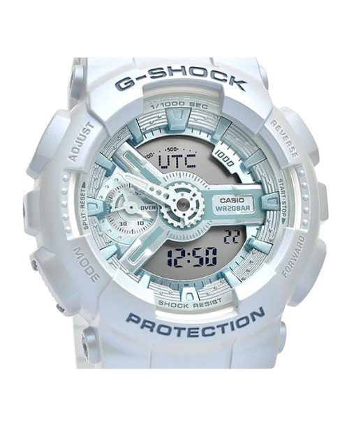 Casio G-Shock Analog Digital Bio-Based Resin Strap Blue Dial Quartz GMA-S110ST-2A 200M Women's Watch