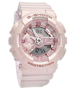 Casio G-Shock Analog Digital Bio-Based Resin Pink Dial Quartz GMA-S110ST-4A 200M Women's Watch