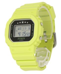 Casio G-Shock ITZY Collaboration Digital Green Bio-Based Resin Strap Quartz GMD-S5610IT-3 200M Women's Watch