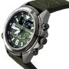 Citizen Promaster Land 35th Anniversary Chronograph Green Dial Eco-Drive JV1005-02W 200M Men's Watch