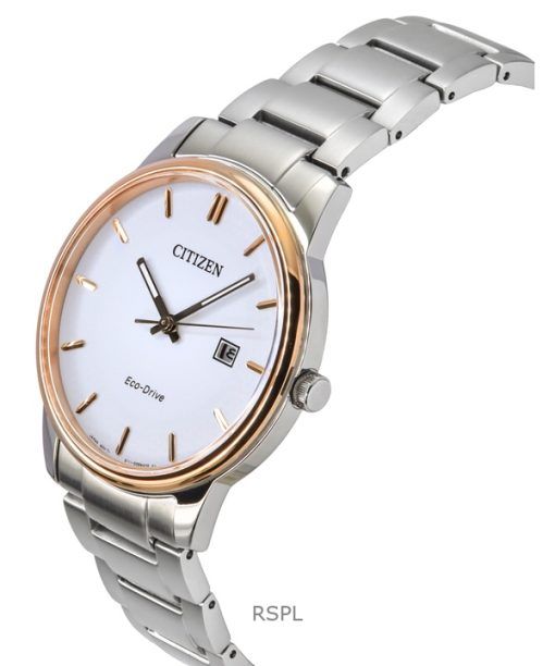 Citizen Eco-Drive Stainless Steel White Dial BM6979-74A Men's Watch