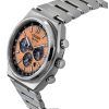 Citizen Zenshin Chronograph Super Titanium Salmon Dial Eco-Drive CA4610-85Z 100M Men's Watch