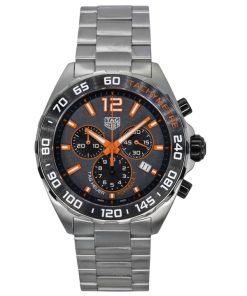 Tag Heuer Formula 1 Chronograph Stainless Steel Grey Dial Quartz Diver's CAZ101AH.BA0842 200M Men's Watch