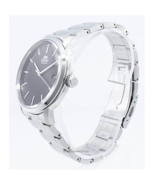 Refurbished Orient Classic Stainless Steel Black Dial Automatic RA-AC0E01B10B 100M Men's Watch