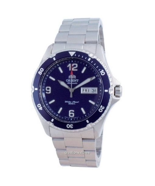 Refurbished Orient Mako II Stainless Steel Blue Dial Automatic Diver's SAA02002D3 200M Men's Watch