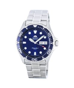 Refurbished Orient Ray II Stainless Steel Blue Dial Automatic FAA02005D9 200M Men's Watch