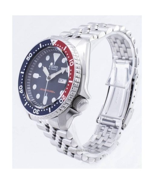 Refurbished Seiko Jubilee Stainless Steel Dark Blue Dial Automatic Diver's SKX009K2 200M Men's Watch