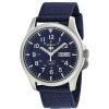 Refurbished Seiko 5 Sports Nylon Strap Blue Dial Automatic SNZG11K1 100M Men's Watch