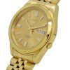 Refurbished Seiko 5 Gold Tone Stainless Steel Gold Dial Automatic SNKF82J1 Men's Watch