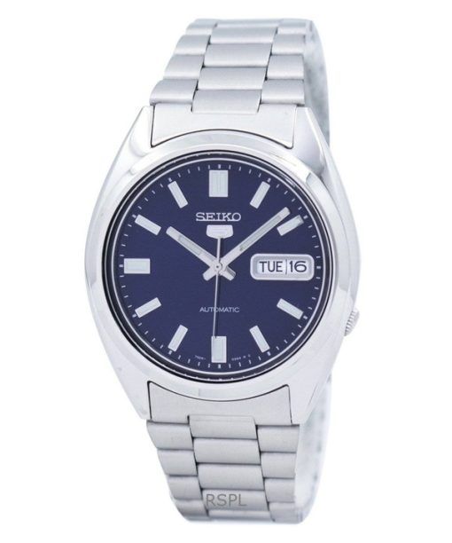 Refurbished Seiko 5 Stainless Steel Blue Dial Automatic SNXS77K1 Men's Watch