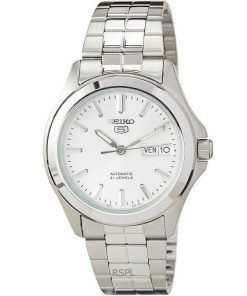 Refurbished Seiko 5 Stainless Steel Silver Dial Automatic SNKK87K1 Men's Watch