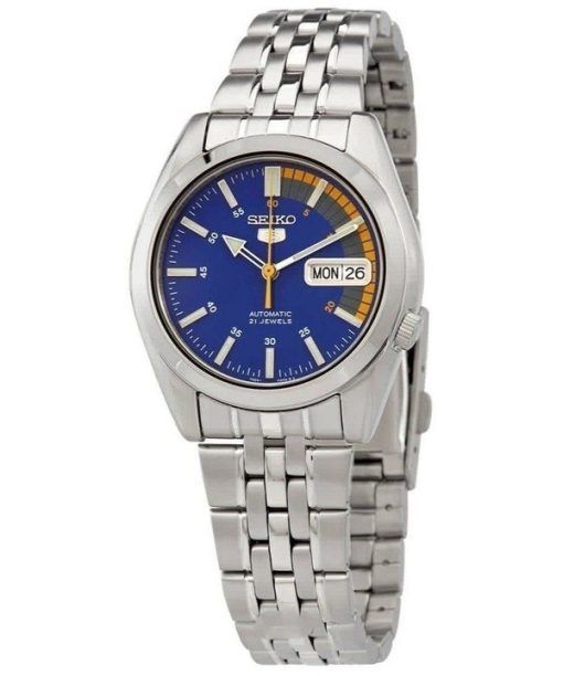 Refurbished Seiko 5 Stainless Steel Blue Dial Automatic SNK371K1 Men's Watch