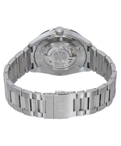 Tag Heuer Carrera Twin-Time GMT Stainless Steel Blue Dial Automatic WBN201A.BA0640 100M Men's Watch