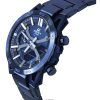 Casio Edifice Analog Digital Cool Blue Edition Smartphone Link Blue Dial Solar ECB-2000CB-2 100M Men's Watch