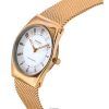 Skagen Grenen Lille Rose Gold Tone Stainless Steel White Dial Solar SKW3078 Women's Watch